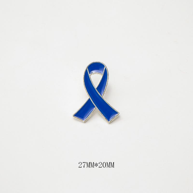 2 шт./набор Черные Зеленые Синие Эмалевые Значки с Лентами Для Женщин Мужчин Предотвращение Рака Молочной Железы Надежда Здоровье Мир Броши