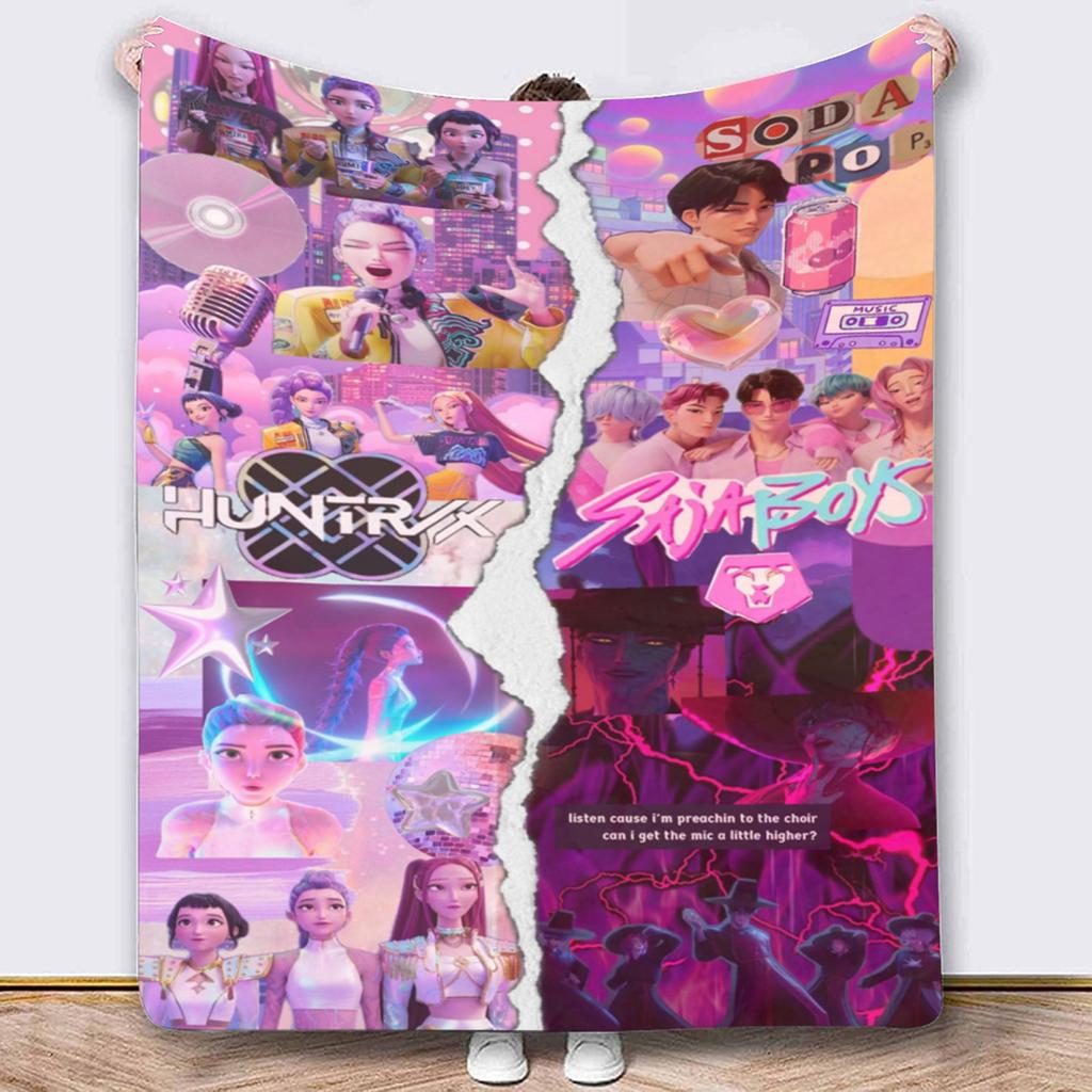 100*130cm Nap Blanket, Blanket, Flannel Sofa Cover Blanket