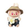 Mini Plush Doll'S Clothes For Labubu 17cm Doll Sitting Party Clothing Overall Set Outfit Accessories Kawaii Sweater Jk Skirt Set