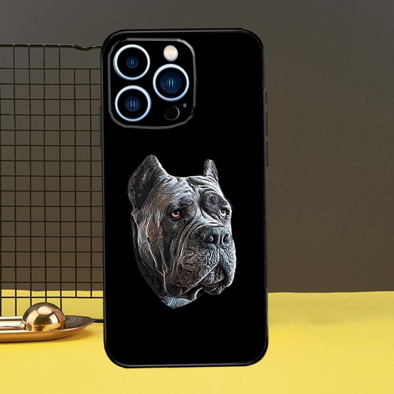 Итальянский чехол для телефона с собаками кане корсо мастиф для iPhone 12 11 14 Pro MAX XR X XS Max, чехол для iPhone 13 Pro Max 7 8 Plus SE2
