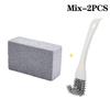 1-20PCS BBQ Grill Cleaning Bricks BBQ Heat Resistant Cleaning Pumice Brush Powerful Stain Remover Cleaning Tools BBQ Tools