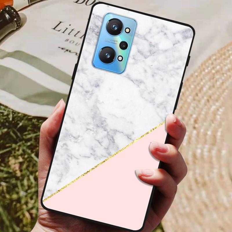 Чехол для Realme Q5 Pro Мягкий силиконовый задний чехол из ТПУ для чехлов телефона Realme Q5 RealmeQ5 Pro Q 5 Защитный модный чехол