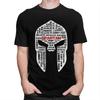Мужская футболка с принтом шлема Spartan Race, с коротким рукавом, модная, дух Спарты, свободный крой, 100% хлопок, подарок