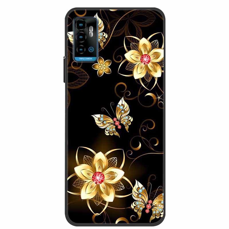 Для ZTE Blade A71 Чехол Силиконовая Задняя Крышка Чехол для Телефона Для ZTE Blade A71 Мягкие Чехлы для ZTE BladeA71 A 71 2021 Защитный Бампер
