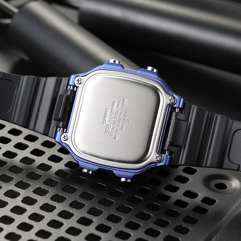 Casio Серия для молодежи Квадратный циферблат Цифровой Мода Классический Ретро Квадратный Десятилетняя батарея Водонепроницаемый Ударопрочный Кварцевый механизм Ремешок из смолы AE-1300WH-2A