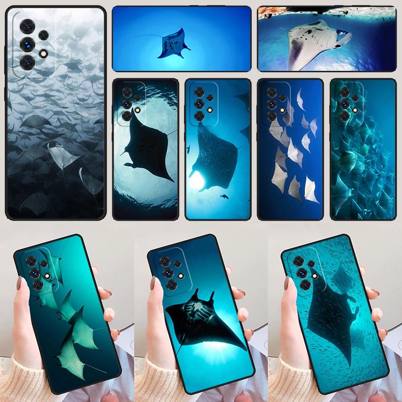 Чехол для телефона с изображением ската Для Samsung Galaxy A42 A31 A40 A51 A71 A32 A80 A91 A52 A72 A73 A20e A21S A50 A70 A11 A12 Чехол