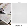 10x Mesh Canvas Sheets Making Dividers Knitting Lightweight for Embroidery