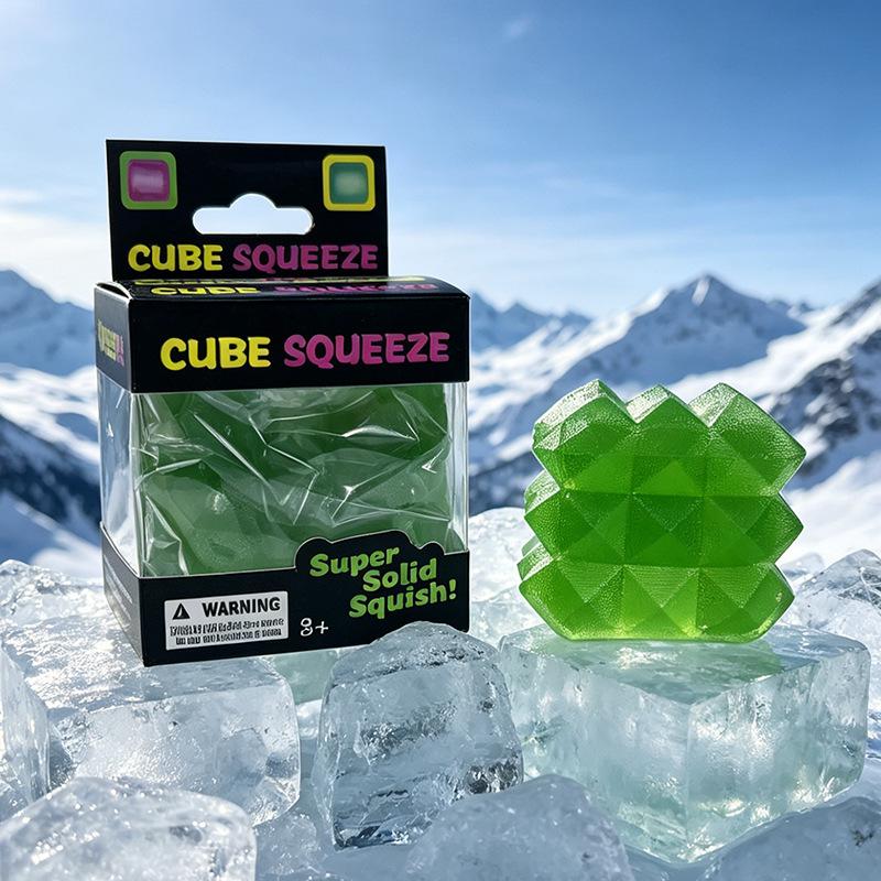 Needohnicecube Зажим для кубиков льда Музыкальная игрушка-антистресс для снятия напряжения Сенсорные игрушки