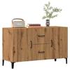 VidaXL Buffet Artisanal Oak 100x36x60 Cm Engineered Wood 856905