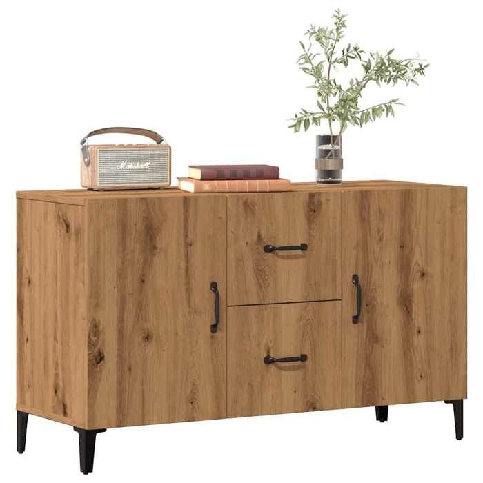 VidaXL Buffet Artisanal Oak 100x36x60 Cm Engineered Wood 856905