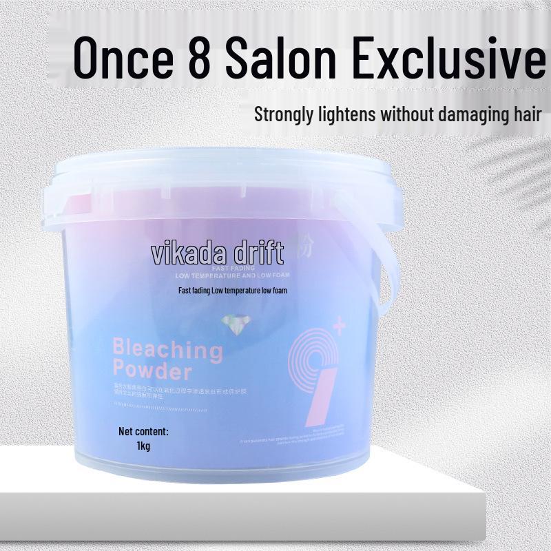 Розовый порошок-крем для осветления волос - Осветляющее средство для парикмахерских