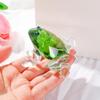Frog Crystal Frog Ornament Crystal Frog Ornament New Pretty Glass Ornament  Home