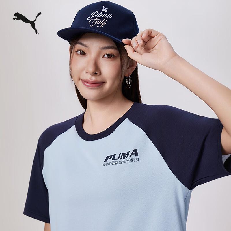 Puma Унисекс Охлаждающая футболка с графическим принтом с коротким рукавом 696371