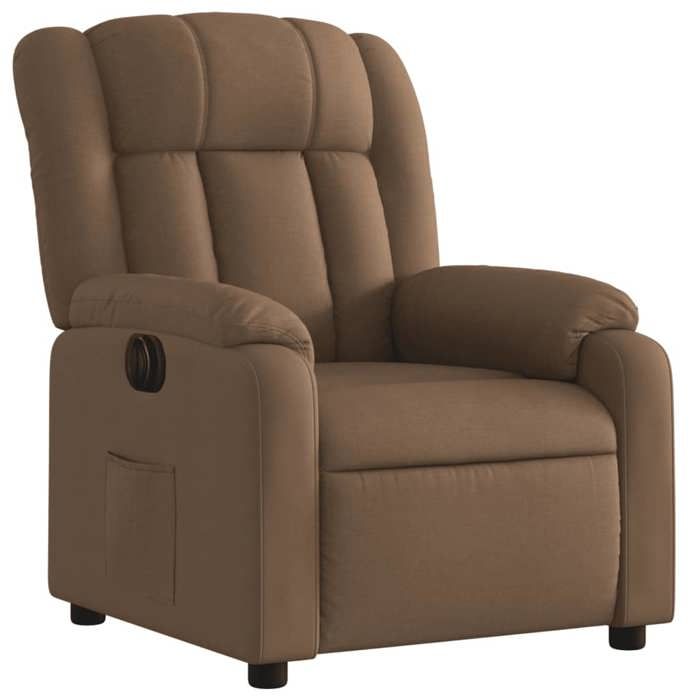VidaXL Fauteuil Inclinable Électrique, Chaise de Relaxation avec Dossier, Siège avec Accoudoirs, Fauteuil TV de Salle de 3205296