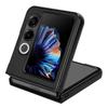For ZTE Nubia Flip2 5G Case Carbon Fiber Texture Shockproof PU+PC Phone Cover