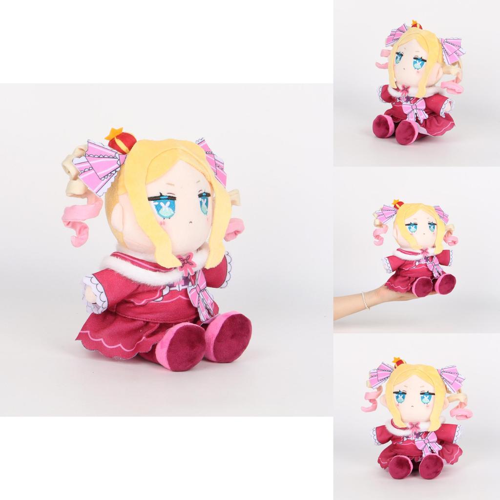 Мягкая игрушка Re Zero Beatrice с наполнителем из полипропилена и хлопка для коллекционеров и поклонников аниме