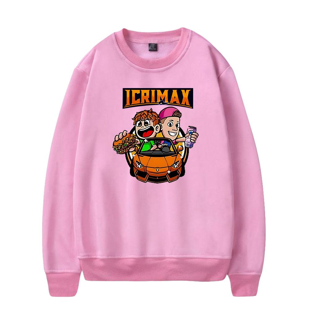 Icrimax Толстовки Мужские/Женские Harajuku Kawaii Пуловеры Y2k Унисекс Мультфильмы Толстовки Модные Топы Повседневная Одежда
