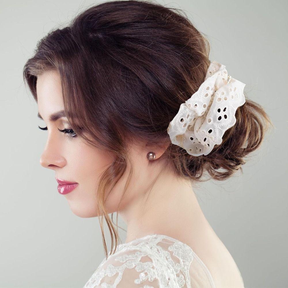 Головные уборы Кружевные резинки для волос Мягкие резинки для волос Новые резинки для хвостиков
