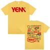 Band Morat Yem Album Print Graphic T-shirtsUnisex Harajuku High Street Hip Hop Classic T-shirt Oversized 100% Cotton T Shirt