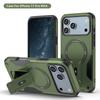Для iPhone 17 Pro Max, 17 Air Чехол Ударопрочный Магнитный Двухслойный Бронированный PC+TPU Кольцо Задняя Подставка Чехол для iPhone17