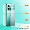 Clear 360 Double Front Back Case For Xiaomi Redmi Note 13 12 11 Pro Plus 12S 11S 13C Poco M4 X4 X6 X5 Pro 5G 4G Transparent Silicone TPU Cover