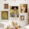 Classic Gustav Klimt Abstract Figure Artwork Kiss Tree of Life Poster Canvas Painting and Prints Wall Pictures Home Decor Gifts