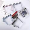 Napkin Storage Bag Lipstick Cosmetic Bag Mini Coin Purse Women Change Storage Bag Clear Mesh Bag
