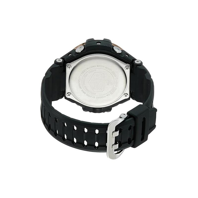 Casio G-SHOCK series aviation series fashionable classic compass function waterproof and shockproof luminous quartz movement resin strap GA-1100RG-1A