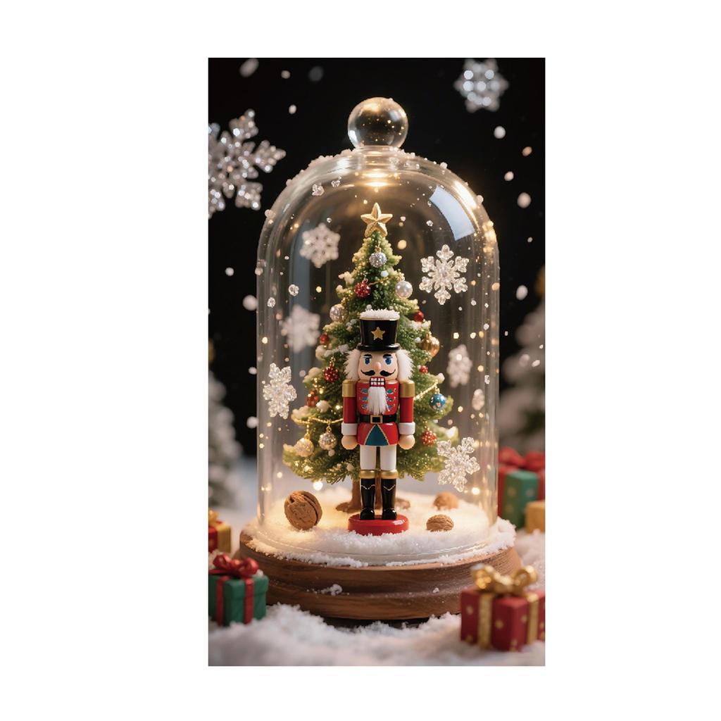 Christmas Door Curtain Background Door Decoration