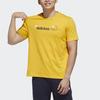 Adidas Мужская спортивная футболка прямого кроя совместного бренда Neo Minions, желтая GL7218
