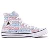 Converse Chuck Taylor All Star Повседневные Удобные Прочные Высокие Кеды из Канваса Унисекс Белые 170107C