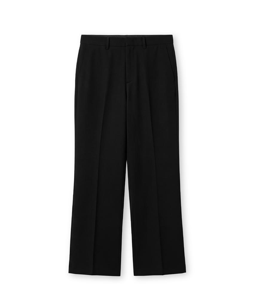 CONNECT KINLOCH Essential Flare Slacks [Black]