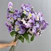 70cm Artificial Viola Tricolor Flower Real Touch Fake Flowers Living Room Desktop