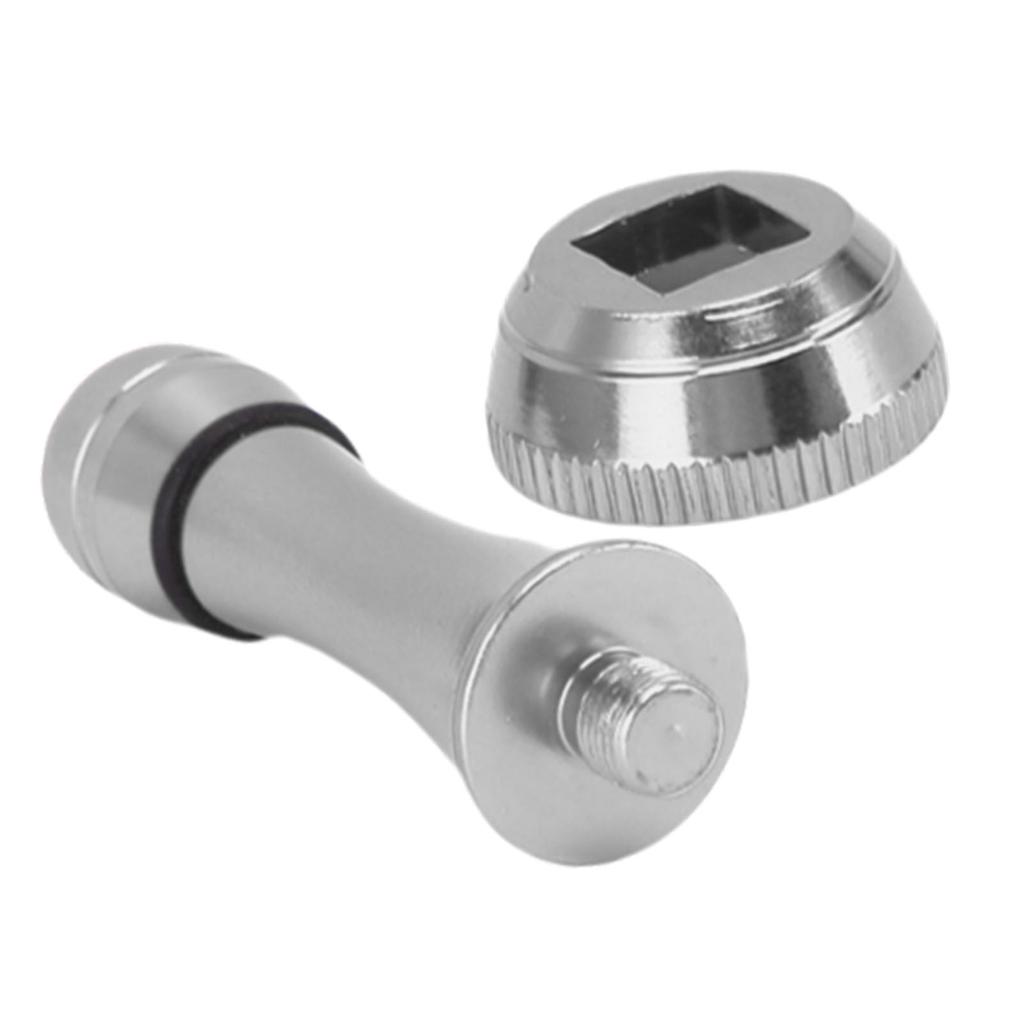 Fishing Reel Balance Rod Anti Collision Aluminum Alloy Weighted Balance Rod Fishing Accessory Silver