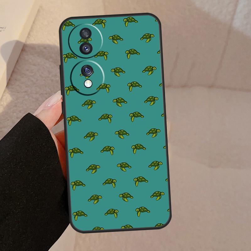 Чехол с морской черепахой для Honor Magic 5 Pro 50 70 90 Lite Honor 8X 9X X9b X9a X8a X7a X6a X6 X7 X8 X9