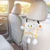 Car Tissue Holder Cute 2 In 1 Plush Car Trash Can With Tissue Holder Fashion Car Multifunctional Tissue Box And Trash Can