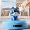 Роботизированная игрушка-кошка с механизмом обратного хода, мультяшный, инерционный, пылесос-машинка, подметалка для котят, обучающая игрушка