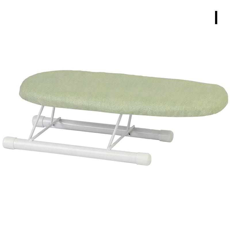 Folding Mini Ironing Board With Folding Legs Portable Household Clothes Ironing Rack Home Supplies Heat Resistant Ironing Cover