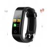 "Smart Bracelet 115Plus: Blood Pressure, Heart Rate, Sports Tracker with Color Screen Pedometer for Men and Women"