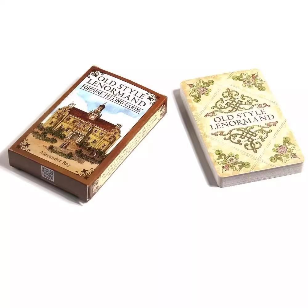 Старинный английский набор карточных игр Renouard с головоломками для семейного развлечения