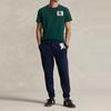 Polo Ralph Lauren Осень/Зима 23 Трикотажные спортивные штаны с принтом-буквами и кулиской Мужские брюки Темно-синий MNPOPNT1BQ20367-410