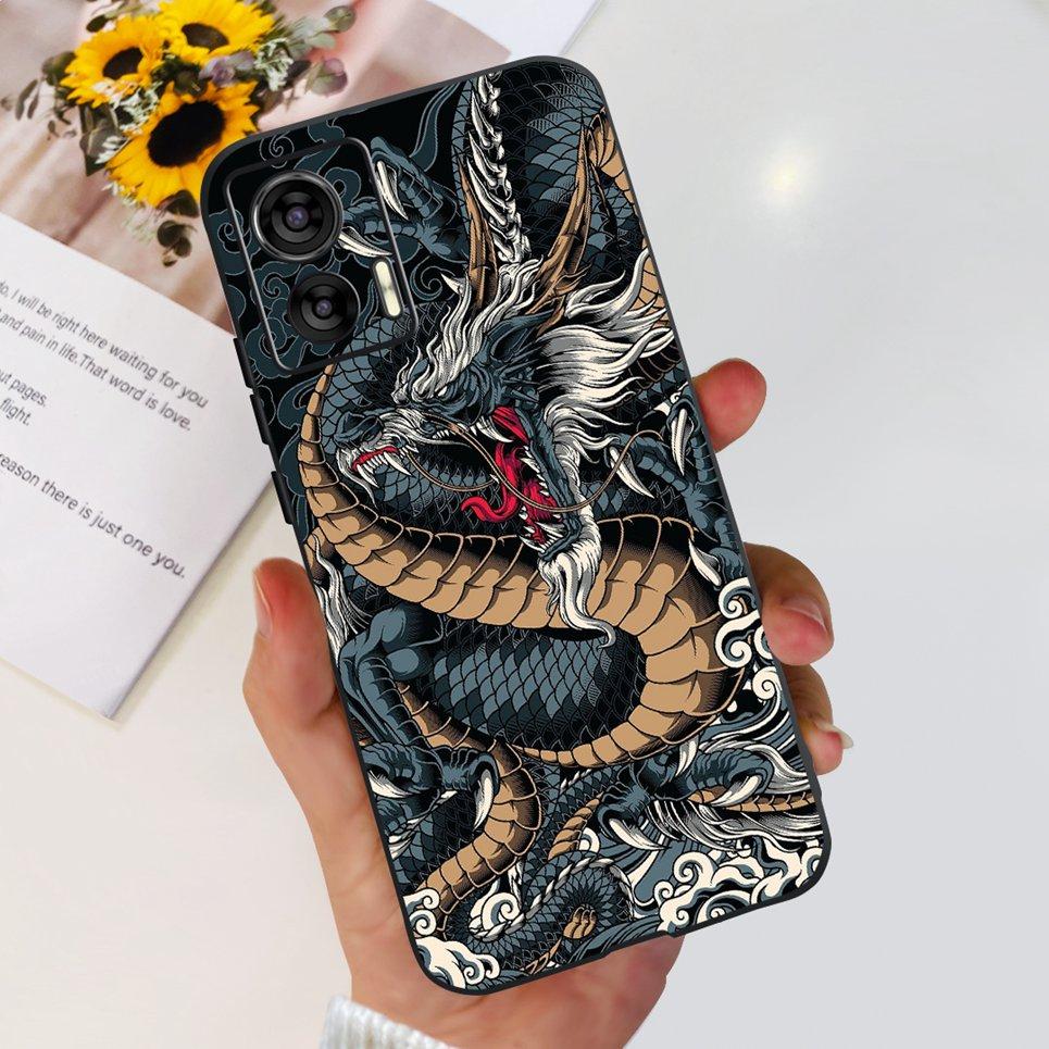 For Motorola Edge 30 Neo / 30Lite / 30Pro 5G 4G Back Cover Cartoon Cool Style Animals Girly Soft TPU Silicone Phone Case Bumper