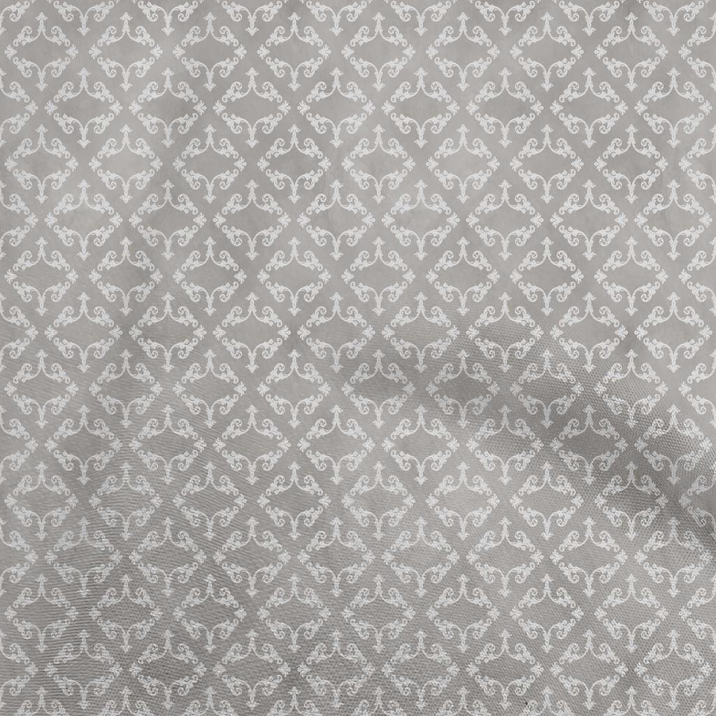 oneOone Ткань Cotton Flex Dusty Blue, азиатские проекты в стиле барокко, декоративная ткань, напечатанная по ярдам, 40 дюймов