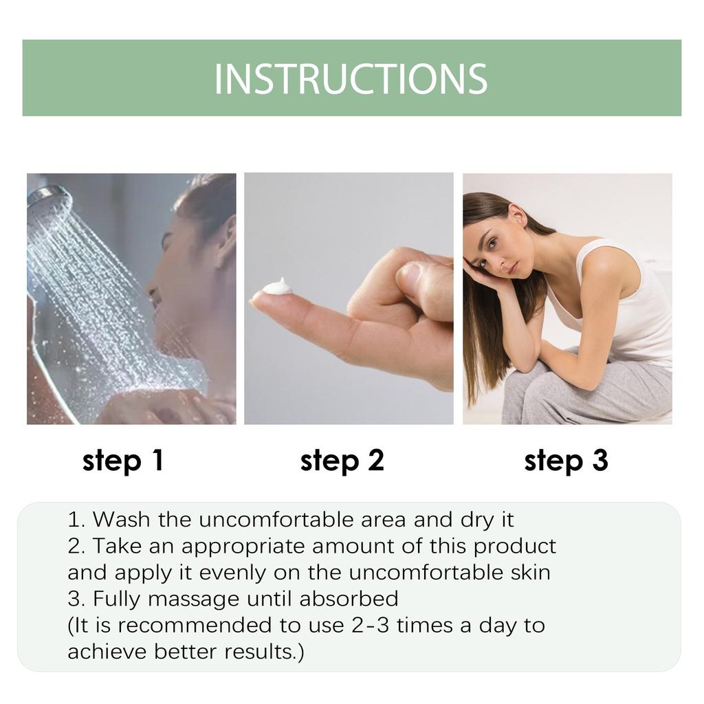 Hemorrhoid Relief Cream, Relieves Anal Swelling, Pain, Itching, Hemorrhoids, Meatballs, Soothing Cream