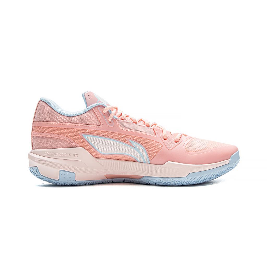 Баскетбольные кроссовки Li Ning Light Speed 3 mid Мужские Низкие Розово-красный/Небесно-голубой ABPV019-5