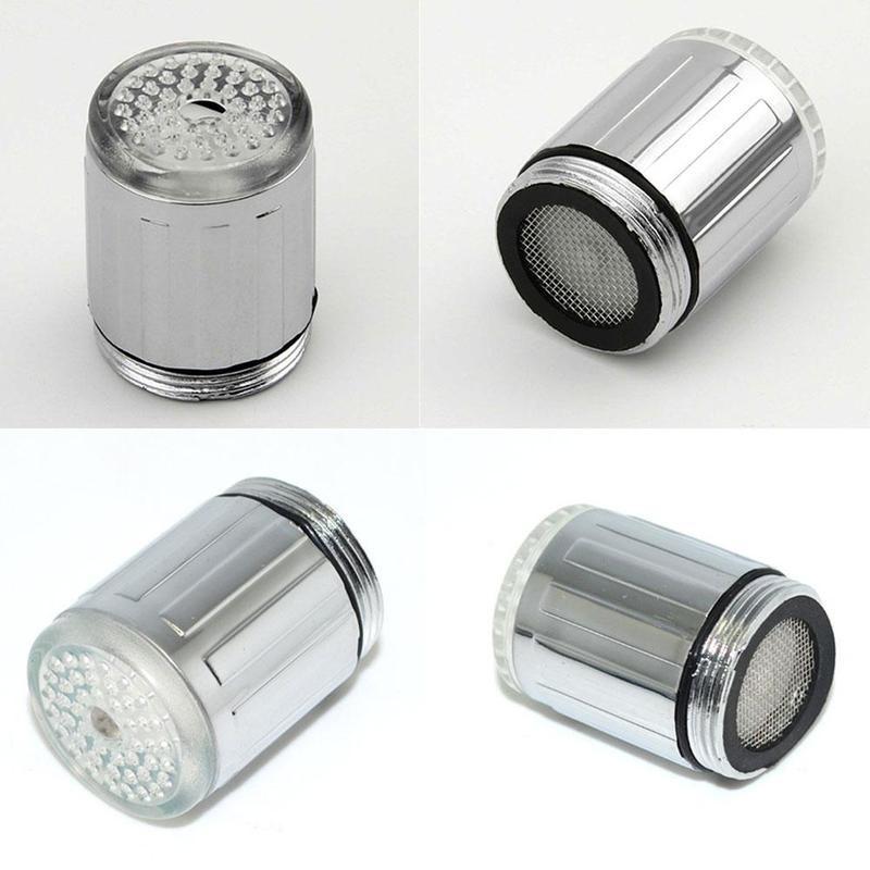 Glow Fantastic Water Tap RGB Temperature Control Led Light Sensor Light