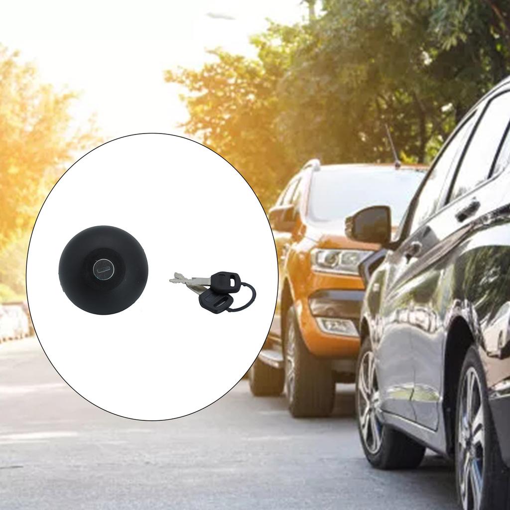 Gas-Tank Filler Cap for Renault Master 7701471585 Vehicle Fuel-Tank Plastic Cover Cap with 2 Keys