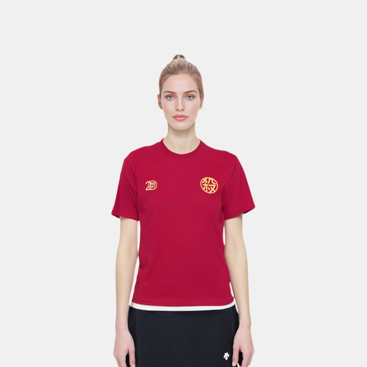 CLOT 20 FW23 T Shirt Unisex Red CLTE23FSP115-RD