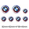 FA77Pcs Car Hood Front Rear Trunk Emblem Badge for BMW 50th Anniversary E36 E46 E53 E90 E60 E39 E87 G01 G20 G30 X1 X3 X5 X6 F30 F20