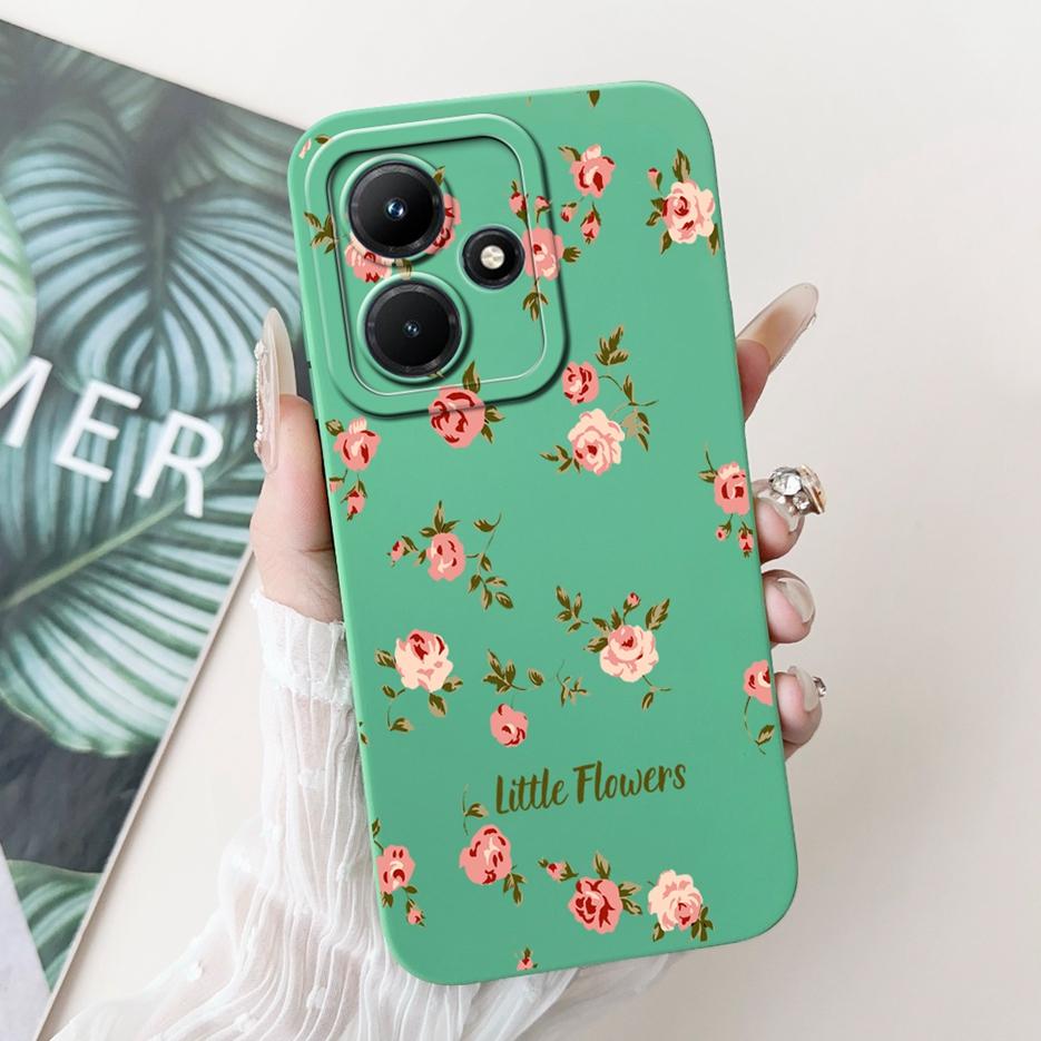 Чехол для Infinix Hot 30i X669 X669C, новый модный окрашенный задний чехол, мягкий силиконовый чехол для Infinix Hot 30 Play NFC Hot30 5G, корпус